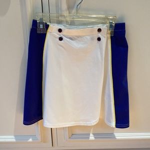 Women’s NWOT white and purple tennis/sport skirt. Kaelin.